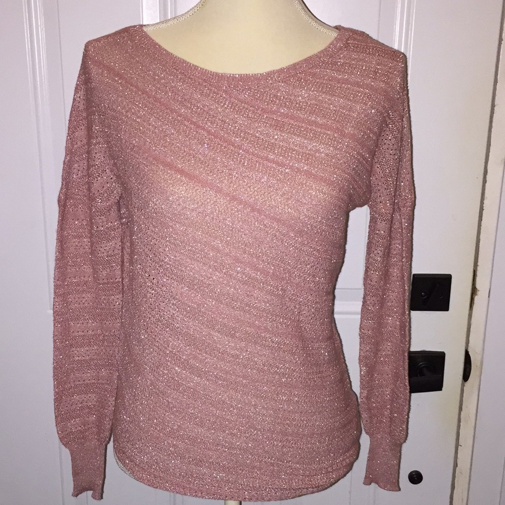 Le Chateau Ladies Pullover Sweater Pink Size XXS